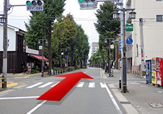 １つ目の信号機